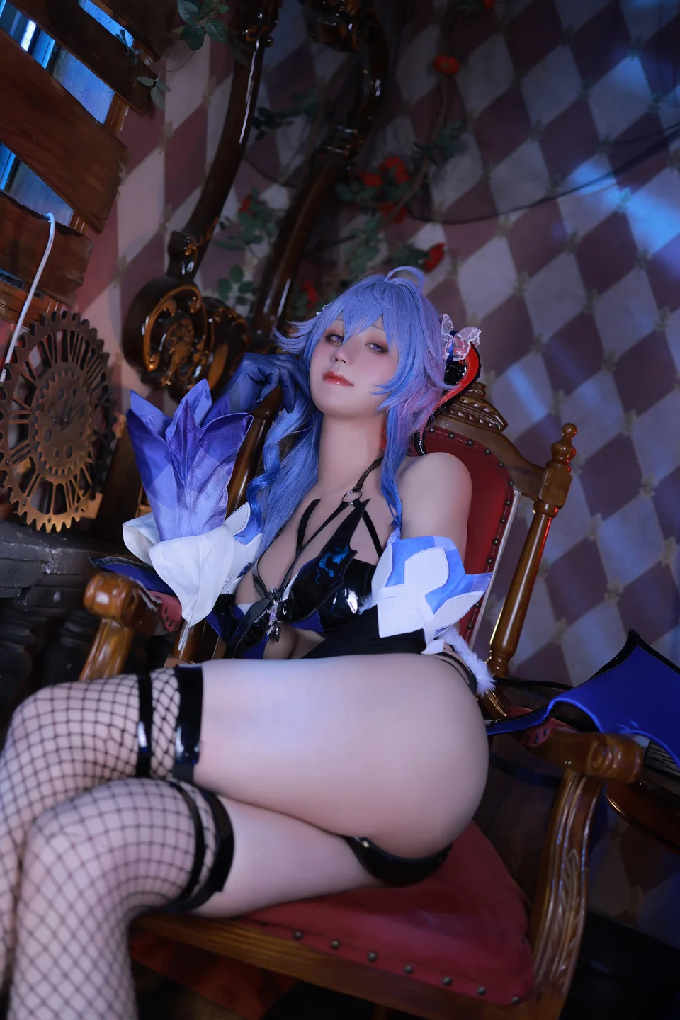 桜满三时 - No.010 魅魔甘雨 [130P-1.22GB] tg@simisebaisi 【丝足阁】011.webp